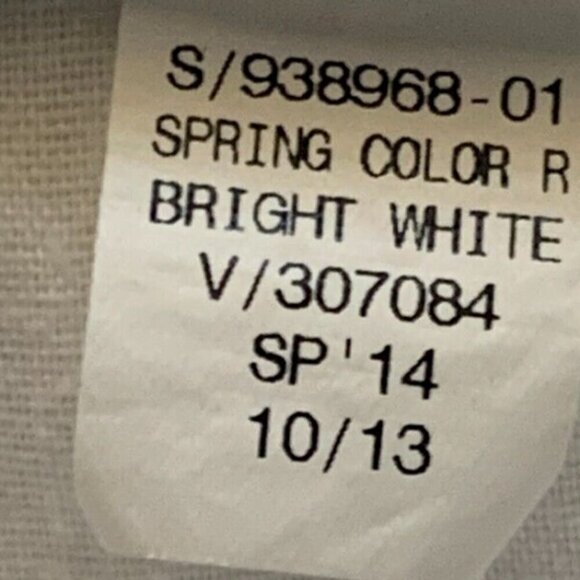 Old Navy The Rockstar Raw Hem Skinny Jeans 8 Reg  (29x28) Bright White 22A - Picture 8 of 8